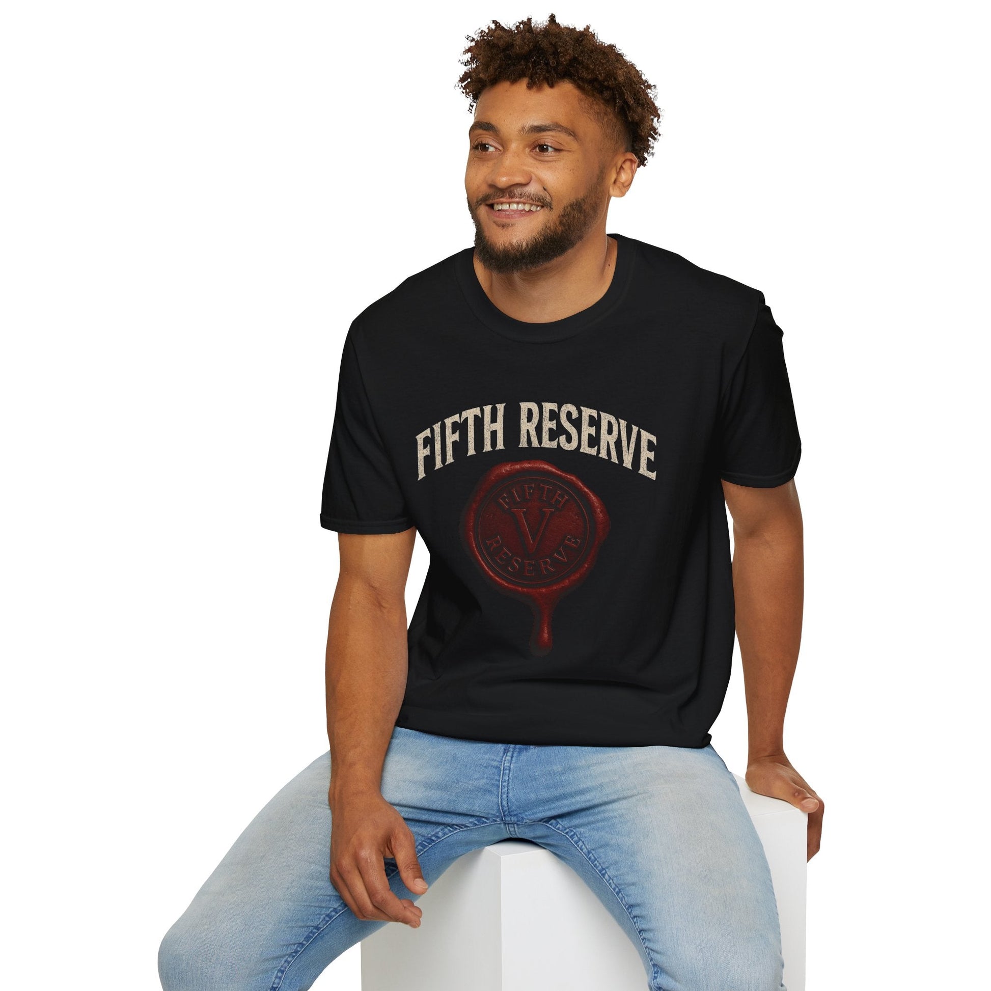 Fifth Reserve Unisex Softstyle T-Shirt, Casual Wear, Holiday Gift, Graphic Tee, Unique Shirt, Vintage Style Fashion | Luxury Men's Watch – Fifth Reserve